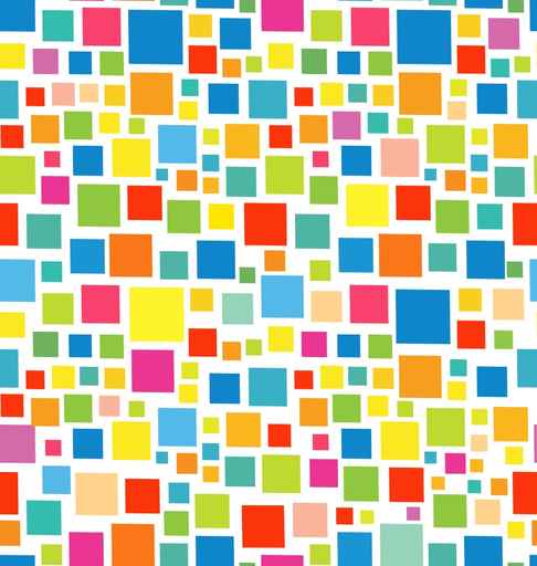 geometric square stickers seamless pattern