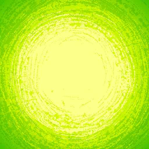 Green grunge circle abstract vector background