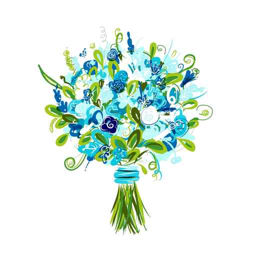 Floral bouquet for your design