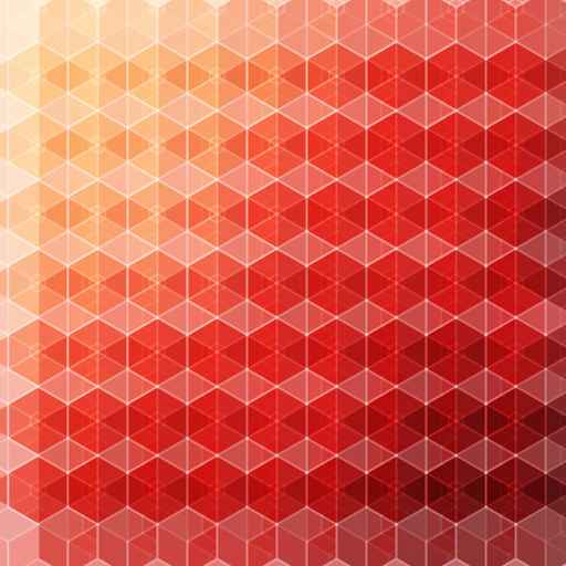 Vector pattern of geometric shapes background. Colorful mosaic b