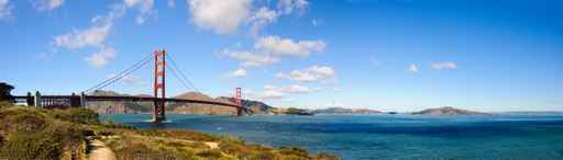 GoldenGate bridge and San Francisco Bay