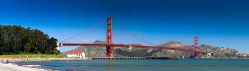 San Francisco Skyline Golden Gate