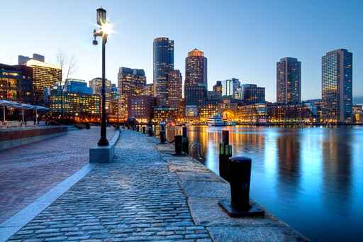 Boston in Massachusetts