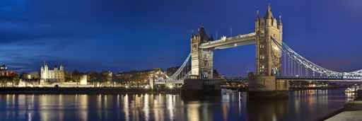 TPanorama Tower Bridge & Tower of London Großbritanien