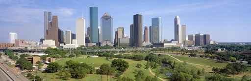 Houston Skyline, Memorial Park, Texas