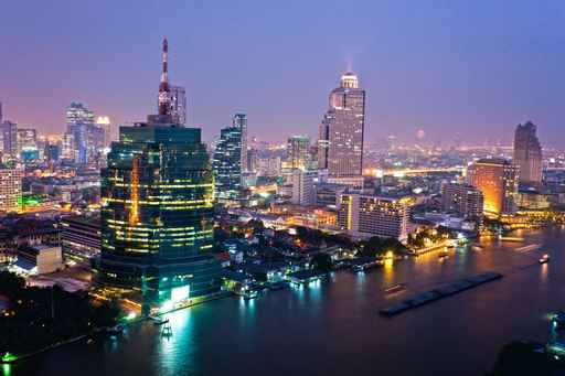 Bangkok Skyline, Thailand..