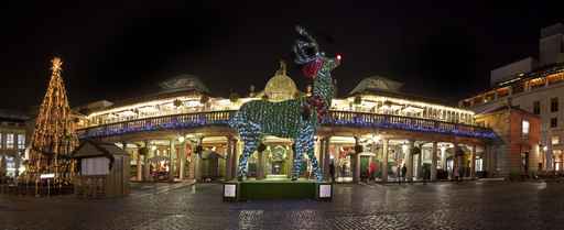 London's Covent Garden at Christmas
