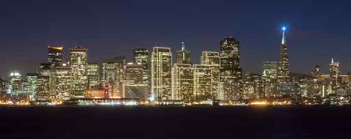 San Francisco Skyline from Treasure Island