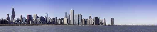 Chicago downtown city skyline