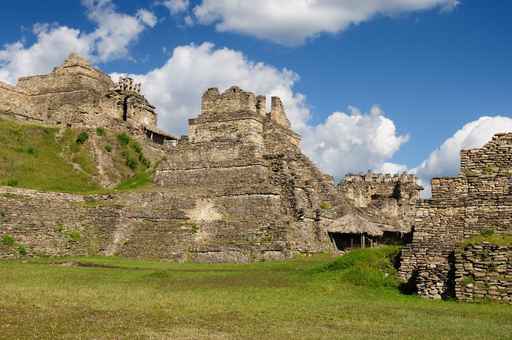 Tonina Maya ruins in Mexico