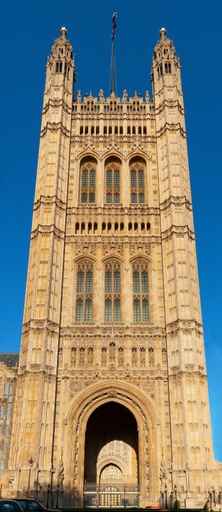 Victoria Tower - part of the Houses of Parliament