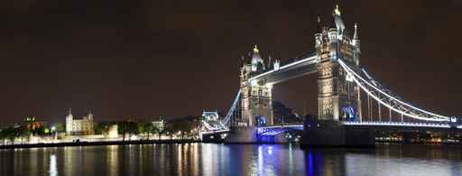 Tower Bridge and the Tower of London Panorama