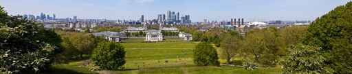 London Panoramic from Greenwich Park