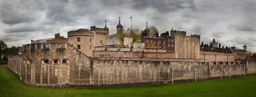 The Tower of London, the UK. The historic Royal Palace