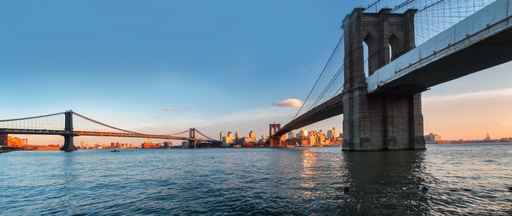 Manhattan Bridge panorama